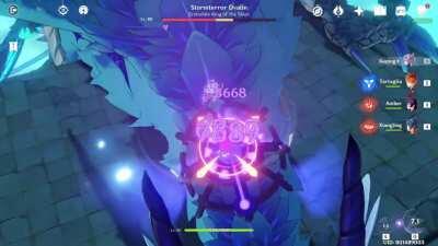 Single Down Dvalin Keqing Only