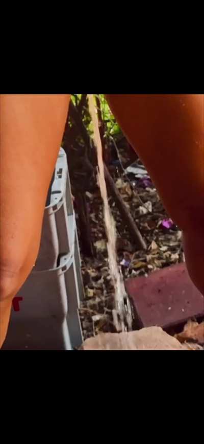 Busting to pee. Enjoy