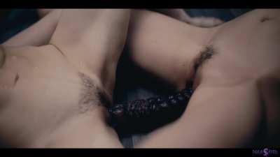 Horny infected Parasited lesbians can’t resist each other 