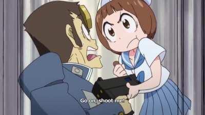 I absolutely love this scene and I love Mako (Kill La Kill)