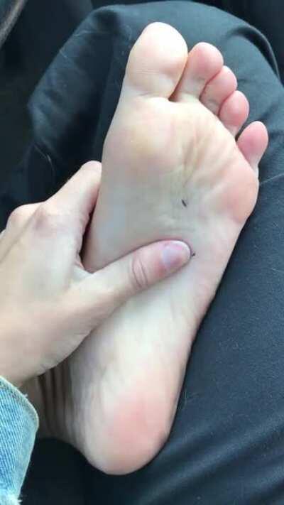 post-work sweaty linty feet for you all ☺️