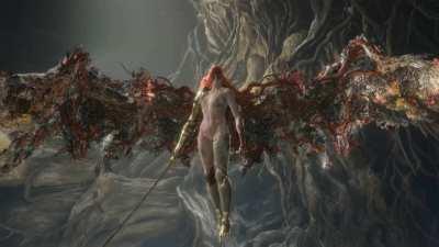 POV: You are the 100th tarnished to make a rotussy joke in front of Malenia