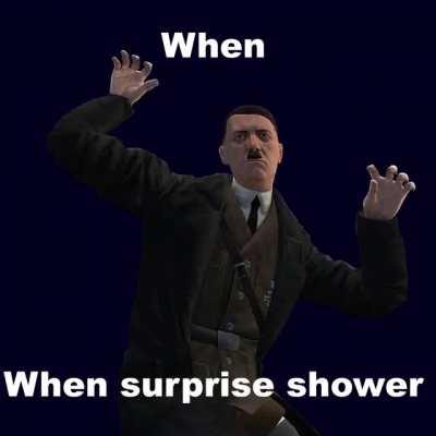 surprise shower