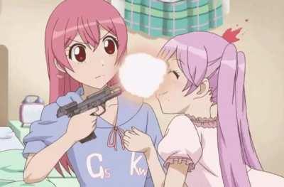 Good thing her head was full of watermelon juice