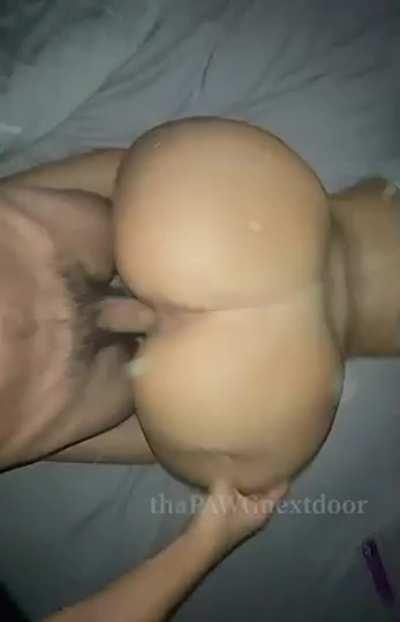 POV of you pounding my natural 45 inch ass! Now who’s ready to make it a reality ;)