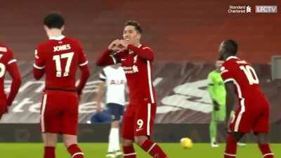 Bobby gesturing ‘God loves you’ to the Kop. I love this guy.