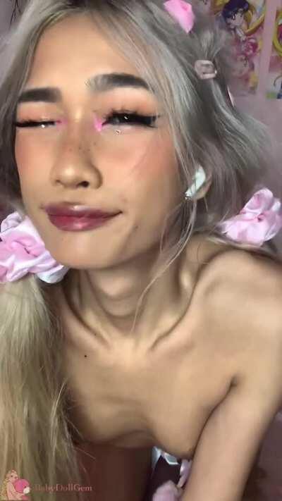 Are you sure these panties are the right size daddy? >_>