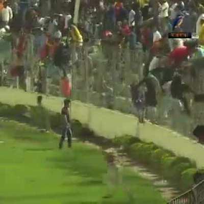 Just another day in football in Bangladesh.