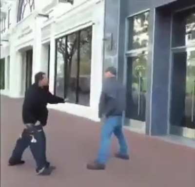 UFC middleweight gets knocked out cold by 87-year-old grandpa who once saw a Mike Tyson poster in his grandson’s room.