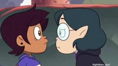 I got the idea from an introduction to hololive video, so i used in for the owl House main characters instead..