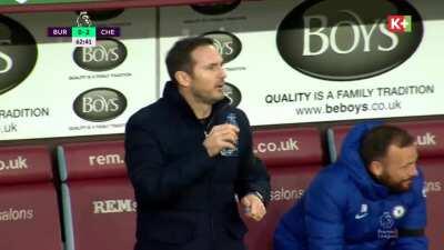 Although various Chelsea players tries to impress the coach by scoring goals, Lamps only shows emotion to his true love: Drinkwater