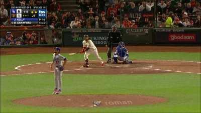 [Highlight] Crawford gets an RBI Single but Betts throws out the runner at 3rd with a great throw to end the inning!