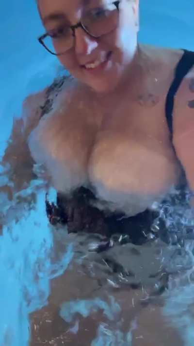 Safety first. I'll bring the built in floaties