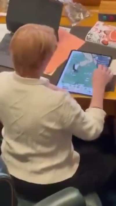 Colorado State Rep. Amy Paschal was seen coloring on her iPad during a debate on a gun control bill.