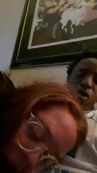 Deep In Her Throat Any Big Tit Girls Want This Bbc