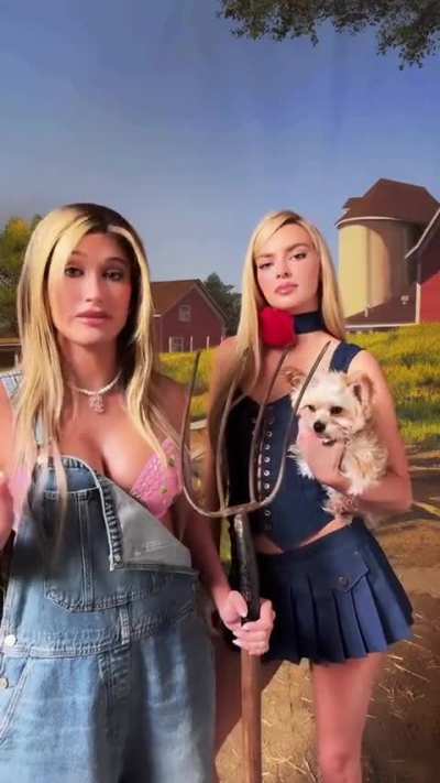 'Happy Halloween from Paris and Nicole' - Tiktok October 2024