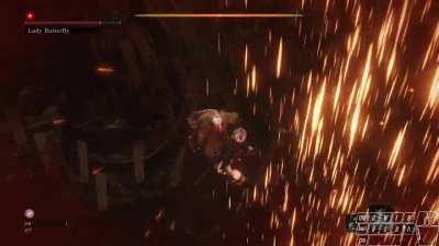 lady butterfly fight in nutshell, sry for crappy music was tune in some youtube