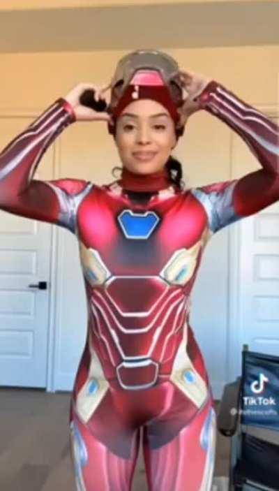 I don't believe she did this at the end.