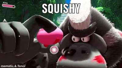 Kirby do be squishy tho