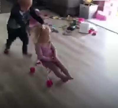 HMJB while I play with my little sister