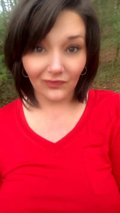 Milfing in the wilderness.