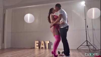 Lana Rhoades Kissing