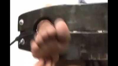 Ebony Bbw Loves being tickled