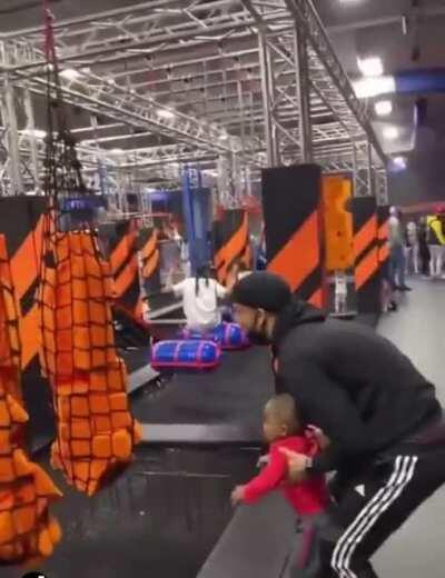 Lil nigga couldn’t hold on 😭😭