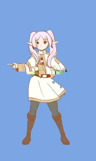 Frieren pokedance (by @kayechaiin)