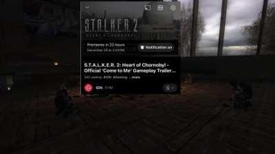 S.T.A.L.K.E.R. fans right now be like