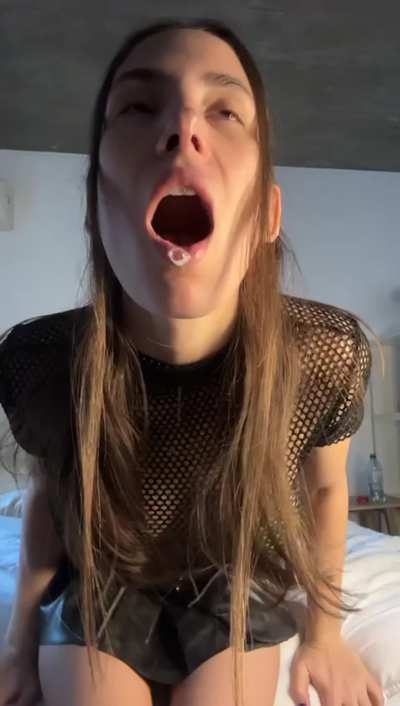 Would you clean every drop like a submissive puppy?