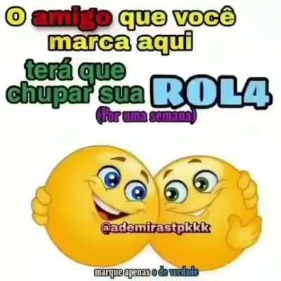 S&oacute; os de vdd 😎👌