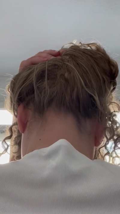 POV: so close you could almost feel my curls brushing over your face