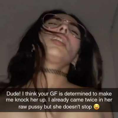 She told you not to worry because it would be just a girls night