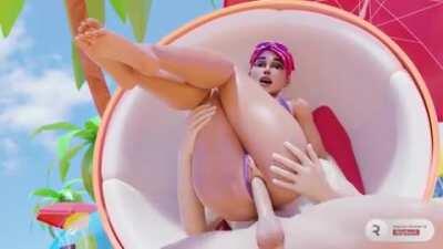 Brite Bomber anal fuck (Rescraft)