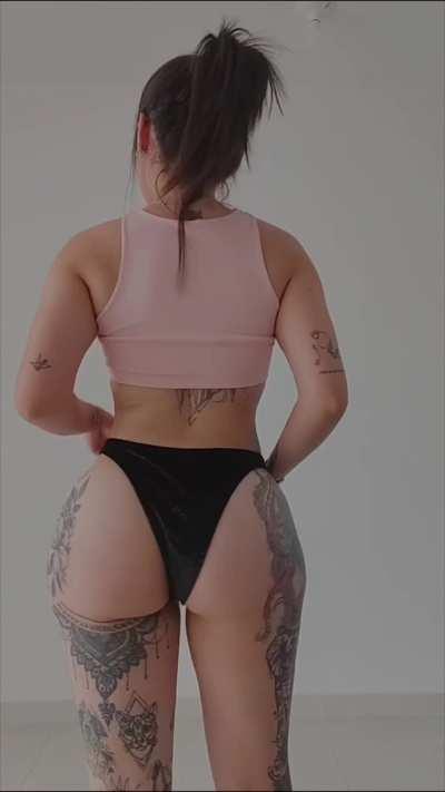 I think my favorite part of my milf body is my small boobs, but my booty is pretty cute too