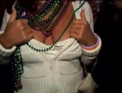Bedazzled nipples.