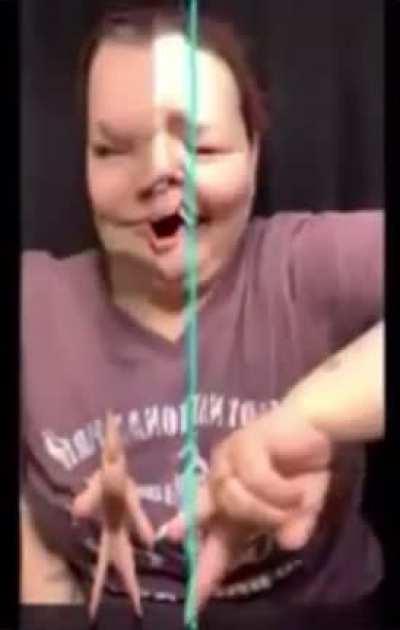 Blursed Tiktok meme turns into Lord of the ring scene 😳