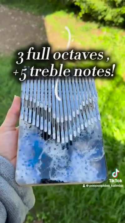 I did it 🥹 42 note Kalimba!