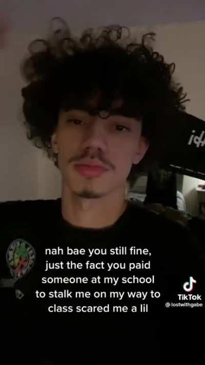 It's the casual stalking for me