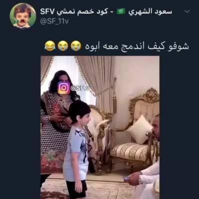 Just look at his father