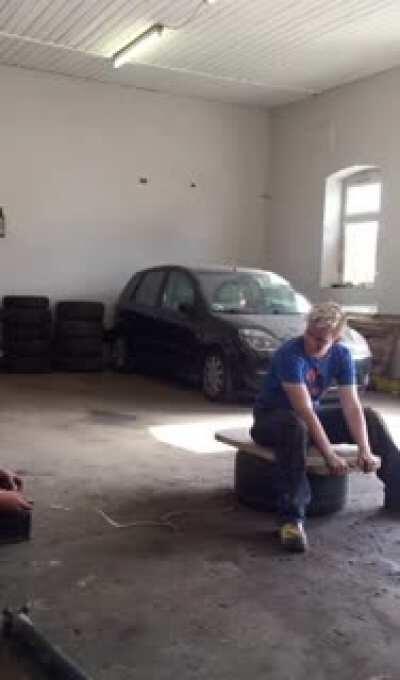 HMB while I sit on an airbag