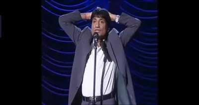 OG of dark humor, everyone trying to control their laughter