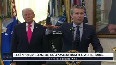 Hegseth’s approach to diplomacy: 
