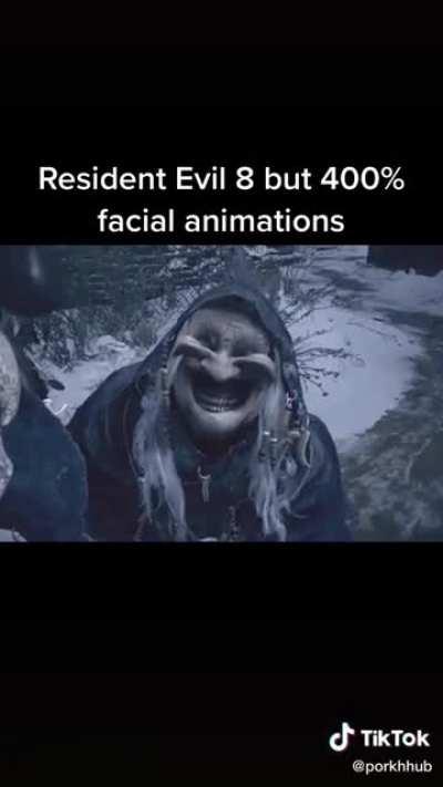 Resident evil but 400% facil animations