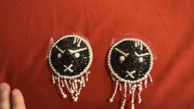 I made these. Took like 5 hours in a gd respirator mask and I’m only wearing them for a single photo that I’ll probably never post. But I love them and I want people to see the thing I made.