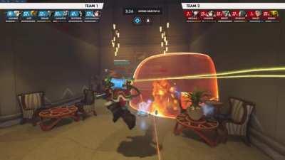 Orisa won the battle, but Mei won the war