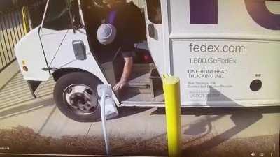 What could go wrong delivering a package