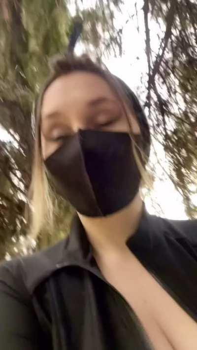 here are two takes.. 1st - I got caught by stranger, 2nd - successful flash :)