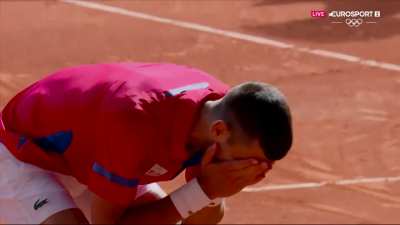 Djokovic Wins Olympic Gold Medal (Match Point)